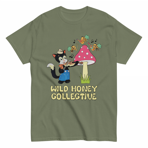 Mushroom Fiddle T-Shirt - Image 4